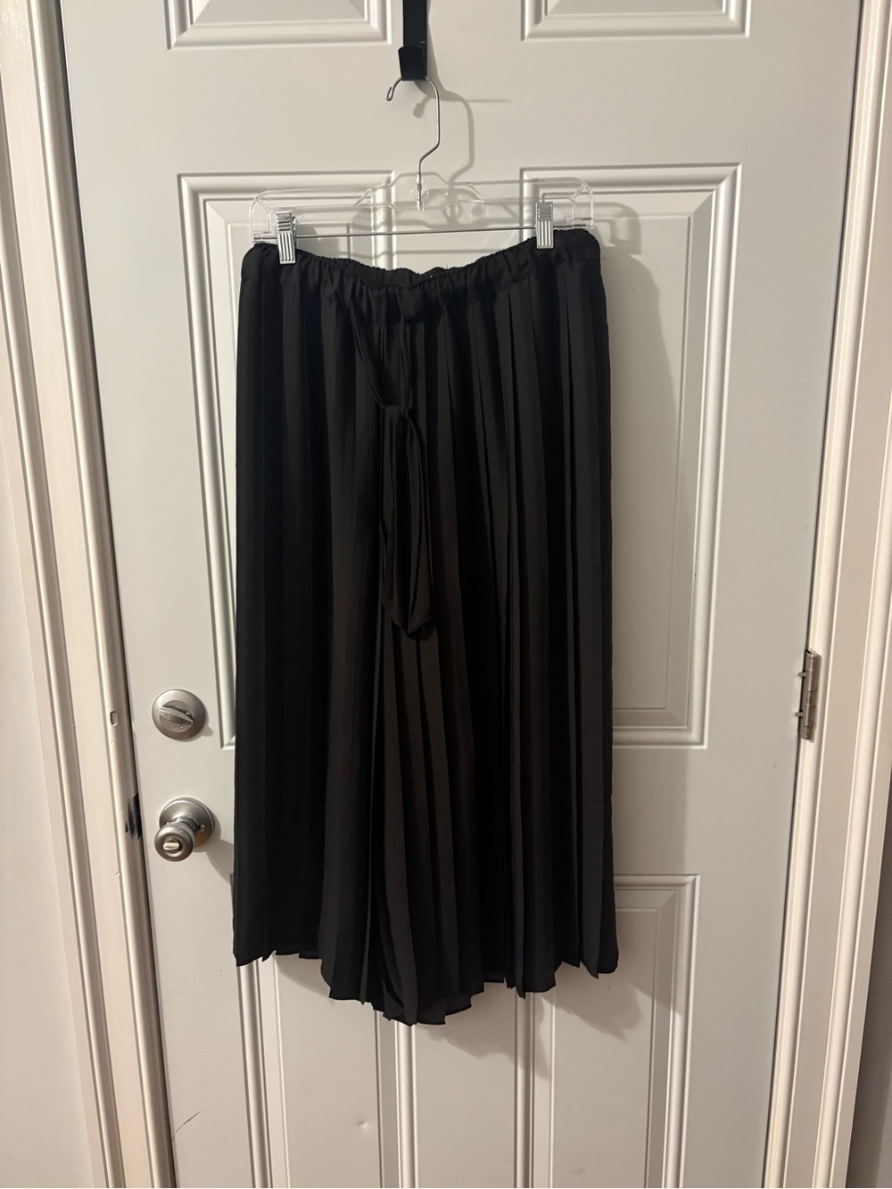 Anthropologie Black Pleated Bolero Pants with Drawstring